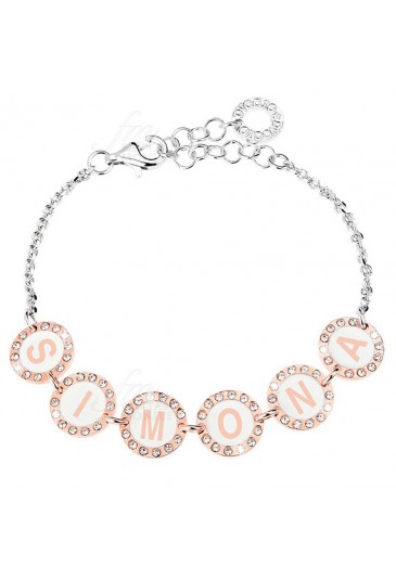 Bracciale Donna My Name Nome Simona Bronzo Dvccio 80YU7FM