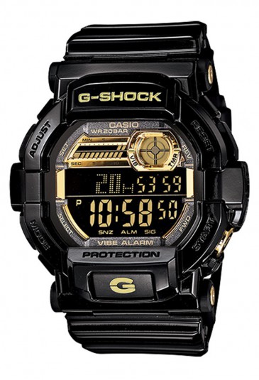 Orologio Casio G-Shock Uomo Sportivo Gomma Nero Oro GD-350BR-1ER