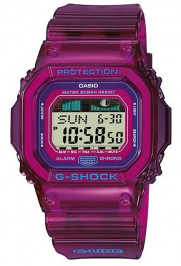 Orologio Casio G-Shock Gomma Lilla Cronografo Allarme Illuminazione GLX-5600B-4ER