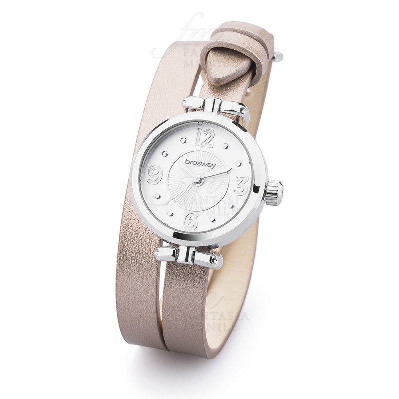 Orologio Brosway Donna Acciaio Olivia Doppio Giro Raso WOL01 - Fantasia  Monile