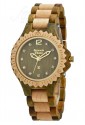Orologio Donna Legno Chiaro Scuro Wood Green Time ZW023A