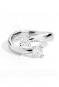 Anello Recarlo Bilogy Collezione Eternity Diamanti Naturali Oro 18kt R02CO341/047-17