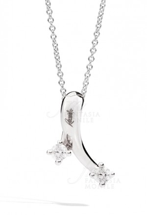 Collana Donna Bilogy Eternity Contrarie Oro 18kt Recarlo P02CO341/035-45