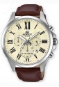 Orologio Edifice Casio Chrono Cinturino Pelle Cassa Acciaio Uomo EFV-500L-7AVUEF