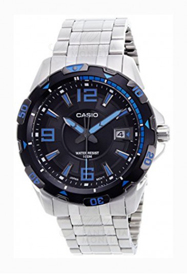 Orologio Casio Solotempo Datario Acciaio Uomo MTD-1065D-1AVEF