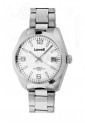 Orologio Lowell Uomo Lavoro Quadrante Bianco Datario Acciaio Classic PL5000-01