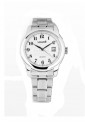 Orologio Lowell Uomo Lavoro Quadrante Bianco Datario Acciaio Classic PL4030-80