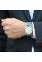 Orologio Uomo Cinturino Sartoriale Intrecciato Blu Laminato Michelangelo Colonna 7LE8HFM