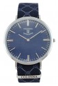 Orologio Uomo Cinturino Sartoriale Intrecciato Fiori Marrone Michelangelo Colonna PDC44FM