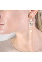 Orecchini Lebole Gioielli Kimono Mini Disegno Laserato Argento Perla C5RXXFM