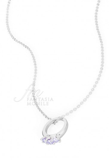 Collana Donna Promise Charm Anello Trilogy Love Argento Brosway PR05