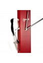 Orologio Pendolo Da Parete Rosso Design Lowell 14541R