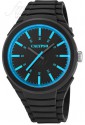 Orologio Calypso Uomo Solo Tempo Nero Azzurro Gomma K5725/3