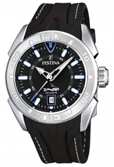 Orologio Festina Uomo Solo Tempo Datario Impermeabile 20ATM Sport Watch F16505/A