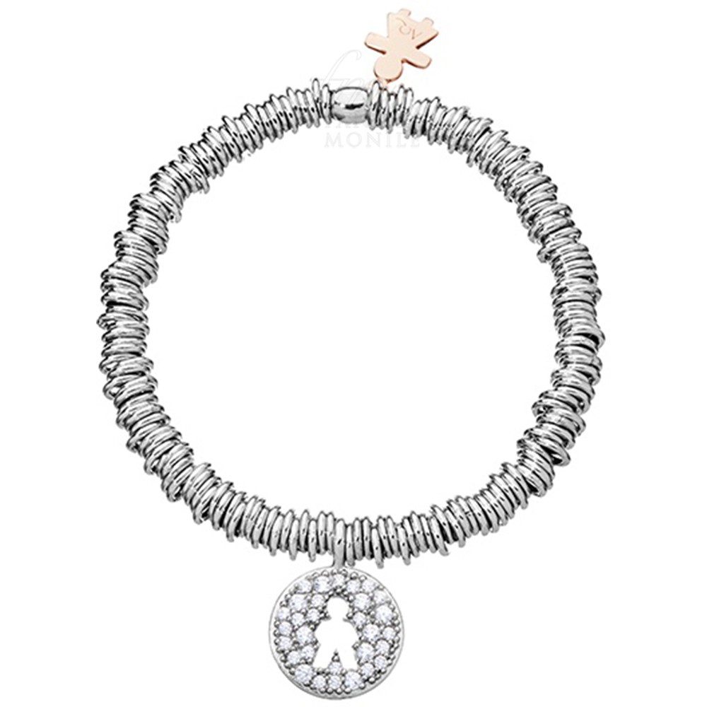 Bracciale in Howlite e Argento 925 - Le Pietre delle Meraviglie