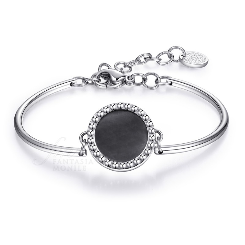 Bracciale 7 Chakras In Pietre Naturali 8mm - Per Yoga, Reiki E Protezione, Con Mano Di Fatima