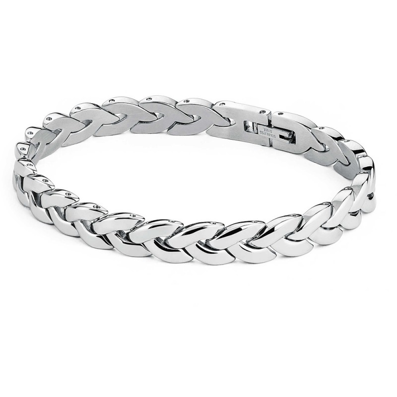 Brosway Bracciale Uomo Riptide In Acciaio 316L E Pietra Emperor's Stone – Finitura Oro 14K, BTD011 - 4