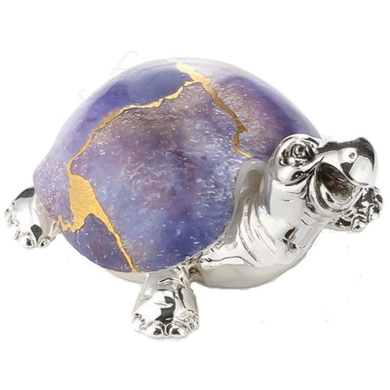 Ciondolo Portachiavi Argento Portachiavi Clip A Forma Di Tartaruga Marina In Metallo Argentato, Con Cerniera Pratica Per Borse E Zaini Endless Treasure - Foto 8