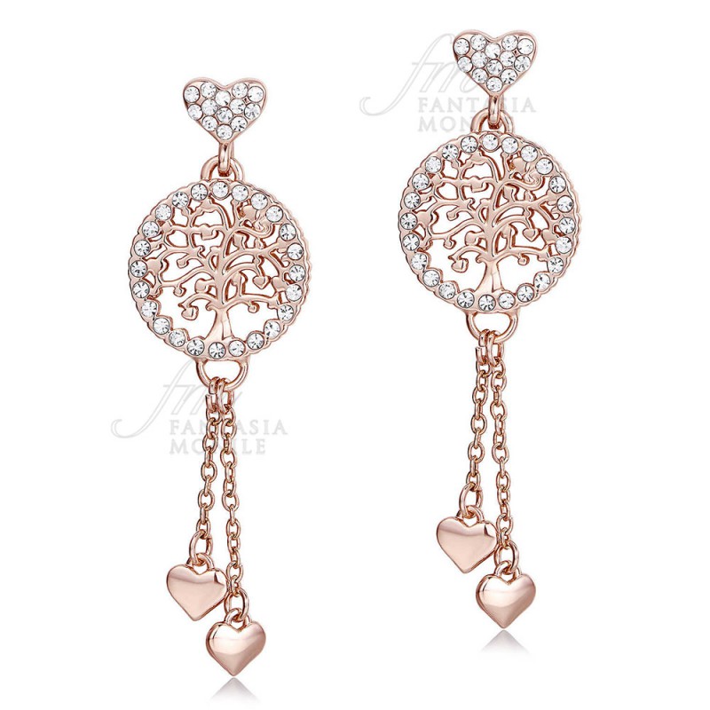 OK1123 Orecchini da donna in acciaio 19 mm Luca Barra -10% Sconto